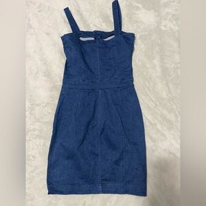 Short Jean dress